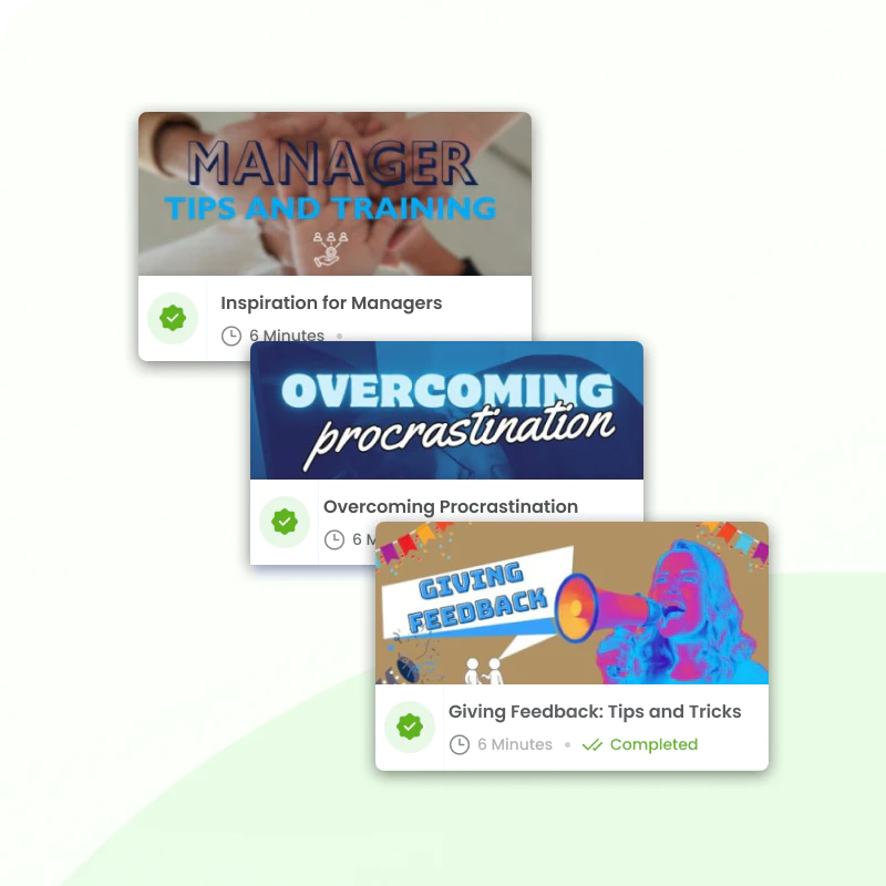 A group of three webpages with different logos on them