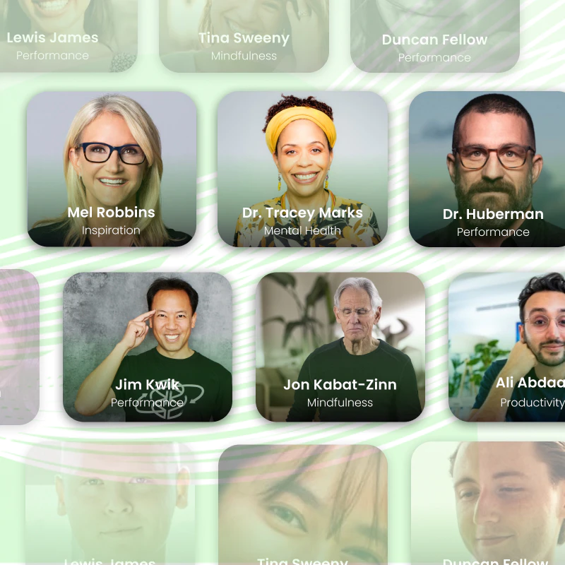 A group of people with different facial expressions
