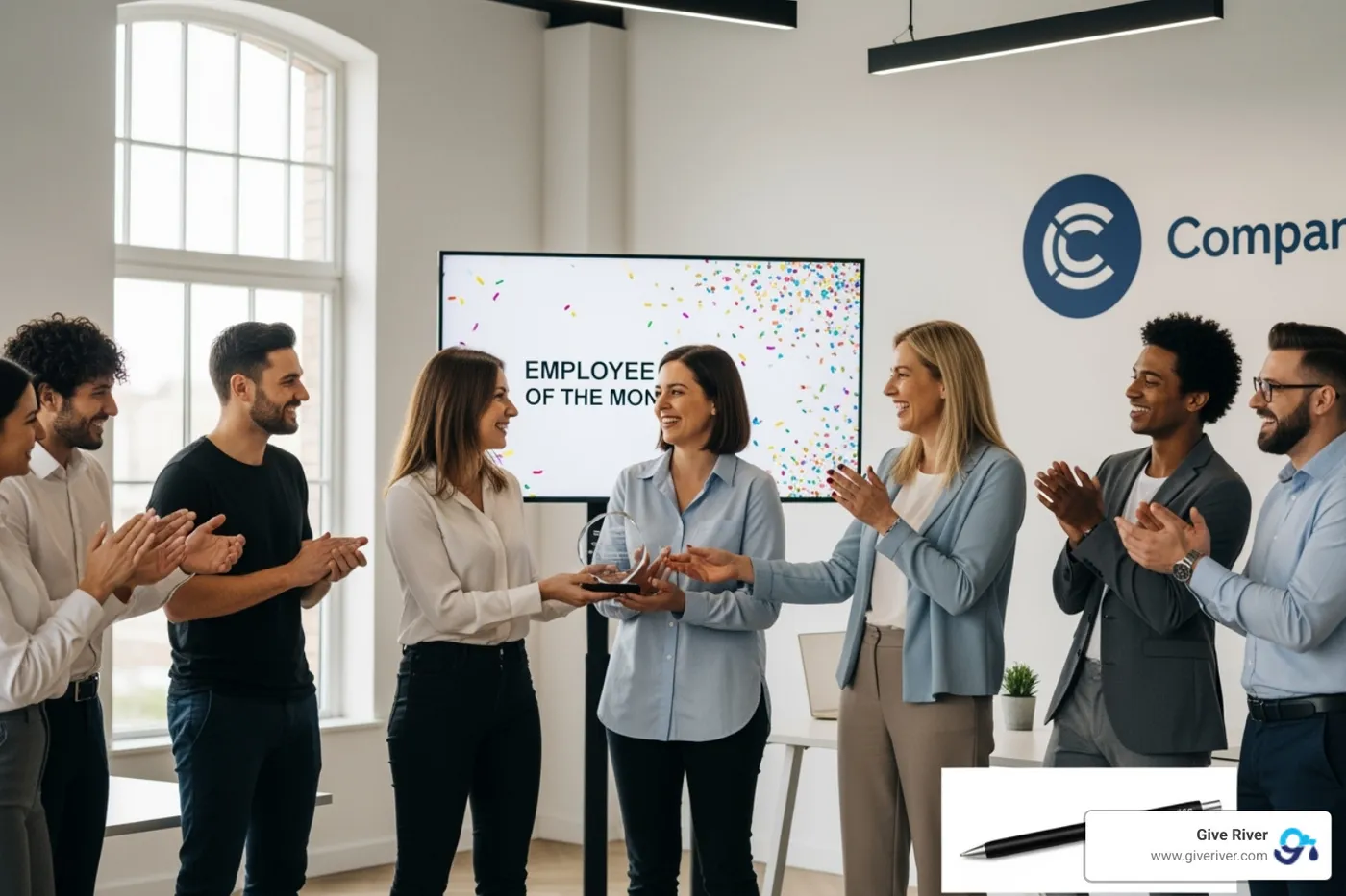 social recognition feed - modern employee recognition programs