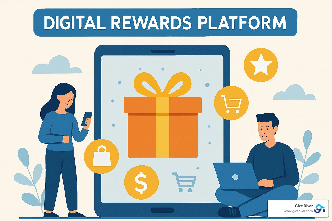 Smile.io dashboard showing loyalty program performance metrics - digital rewards platform