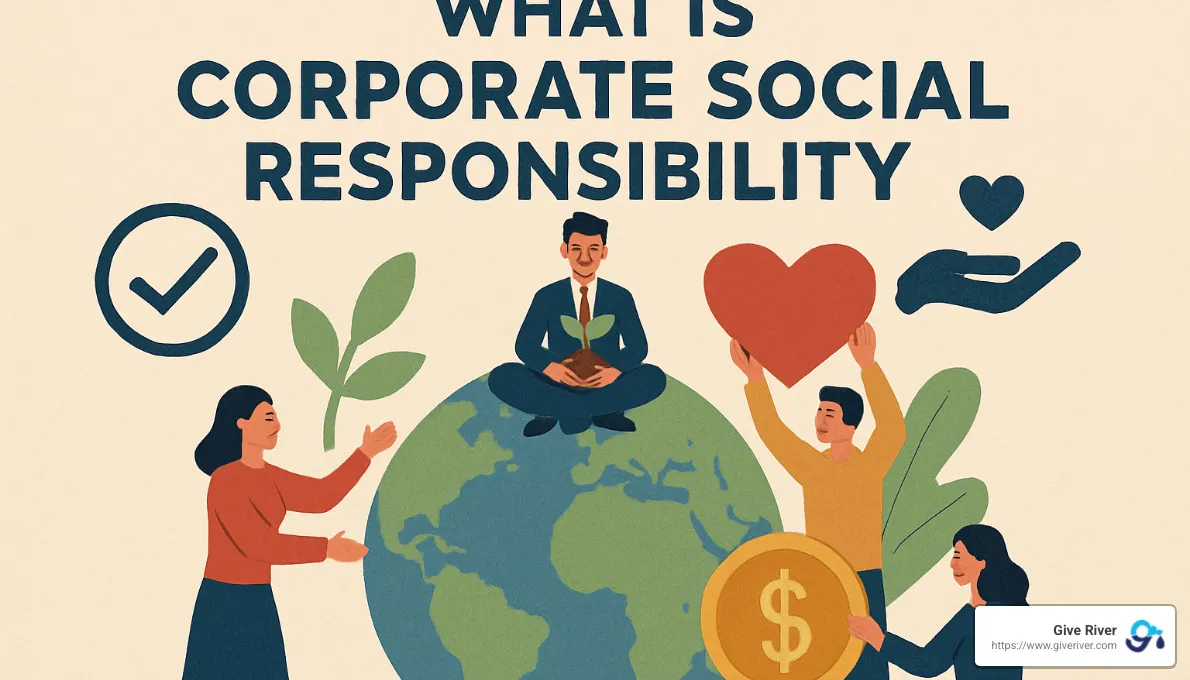 dashboard showing CSR metrics and performance - what is corporate social responsibility