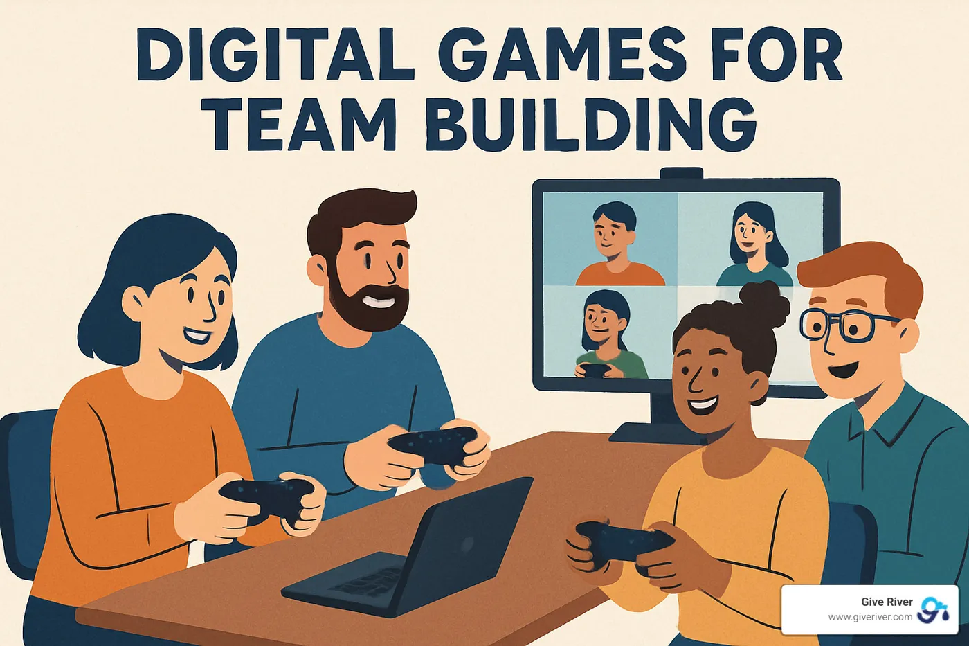 digital team building games variety - digital games for team building