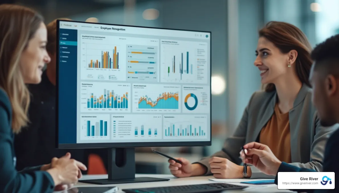 AI-driven insights dashboard for employee recognition - top employee recognition solution