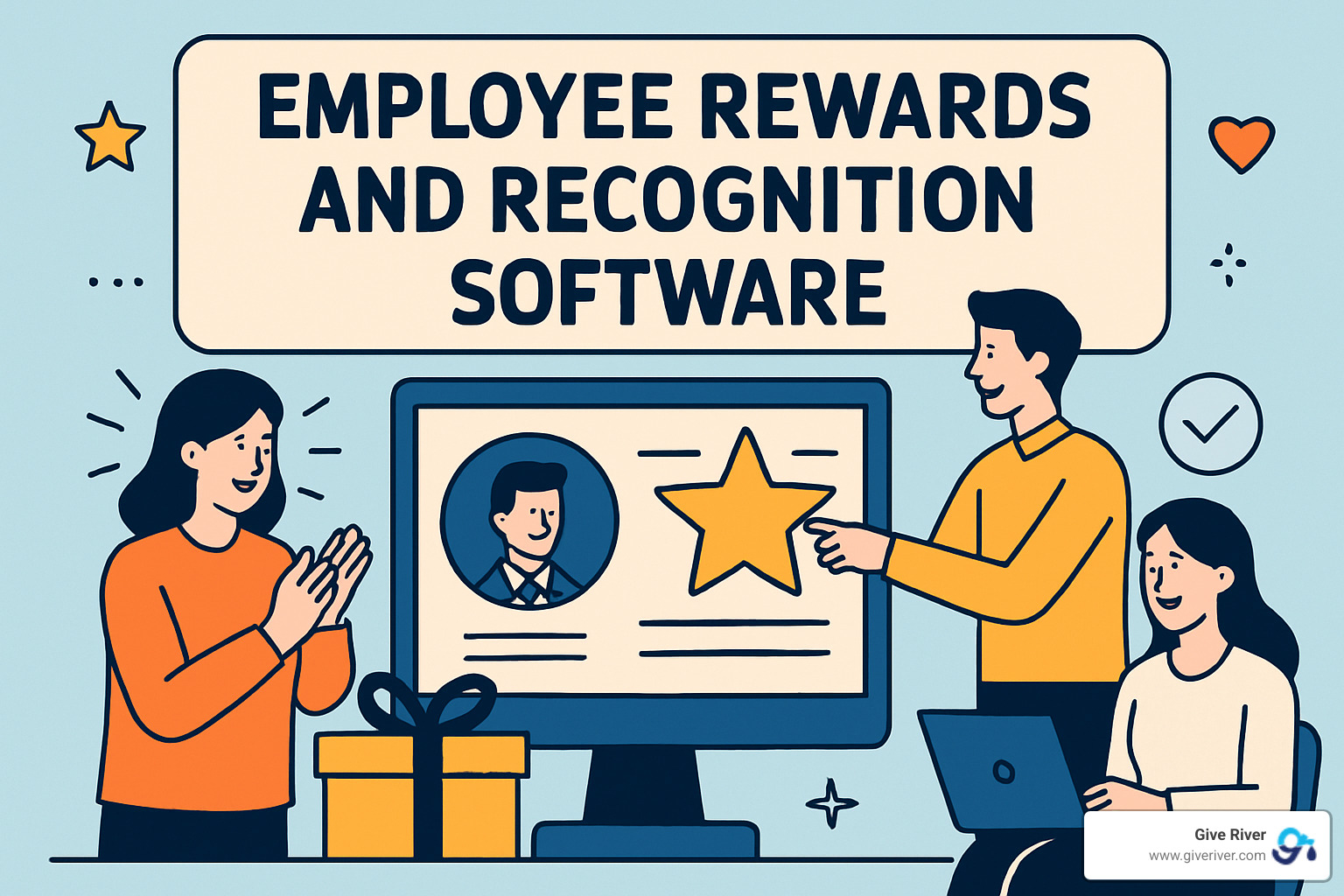 comparison of top employee recognition software platforms showing user interfaces - employee rewards and recognition software