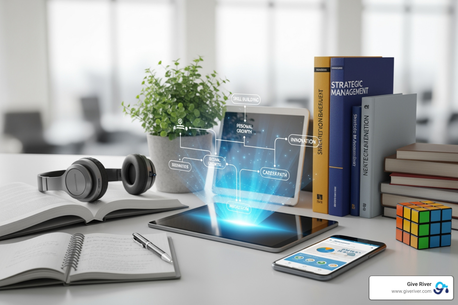 microlearning module on a smartphone - learning and development tools