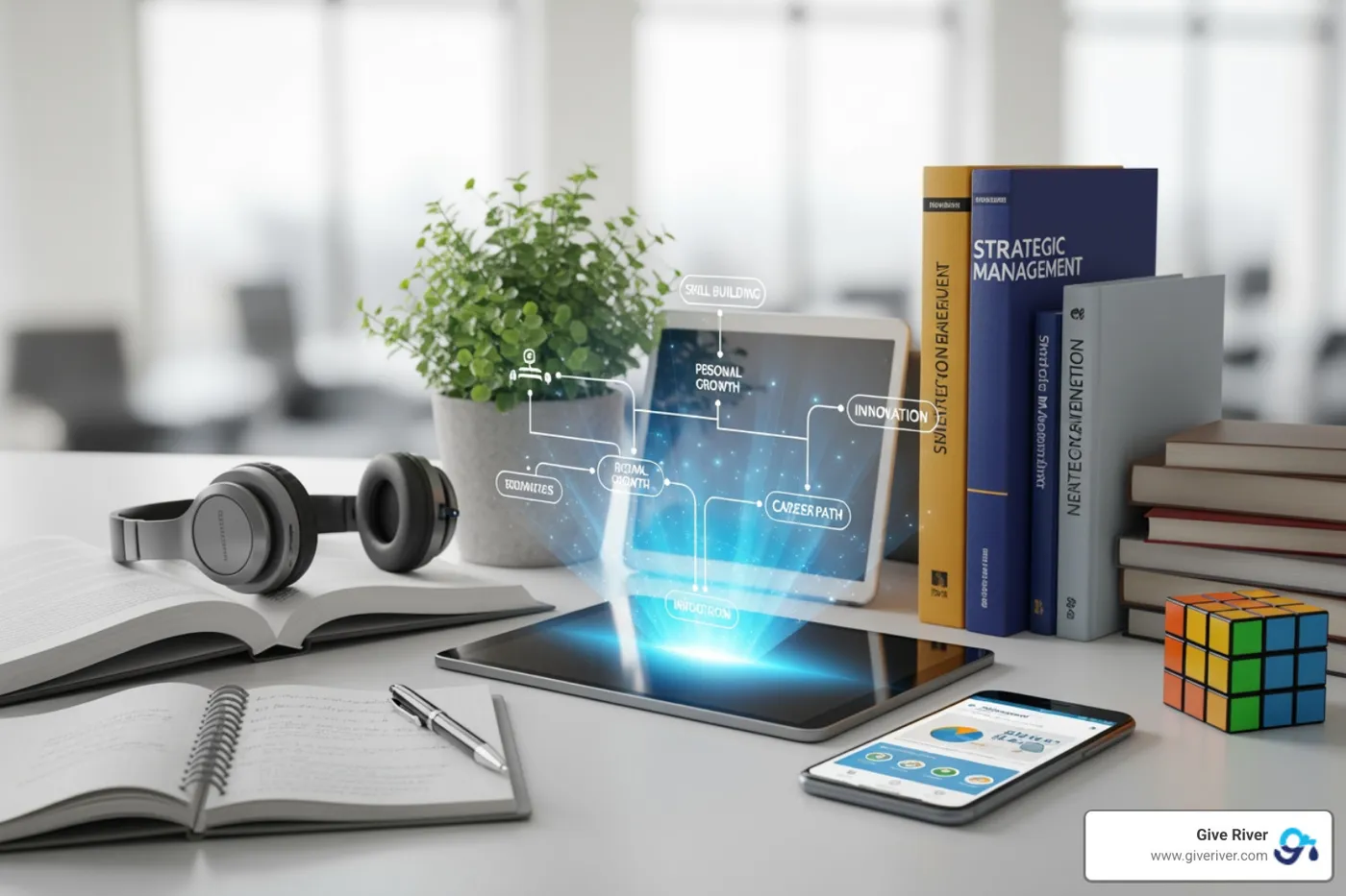 microlearning module on a smartphone - learning and development tools