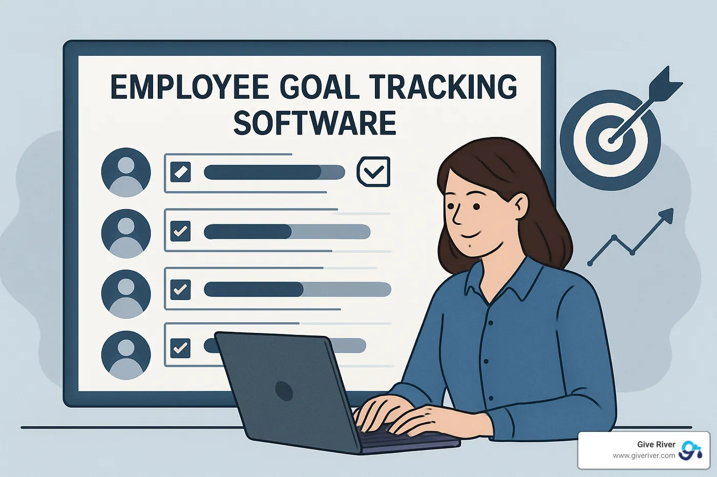 team collaboration on goal tracking dashboard - employee goal tracking software