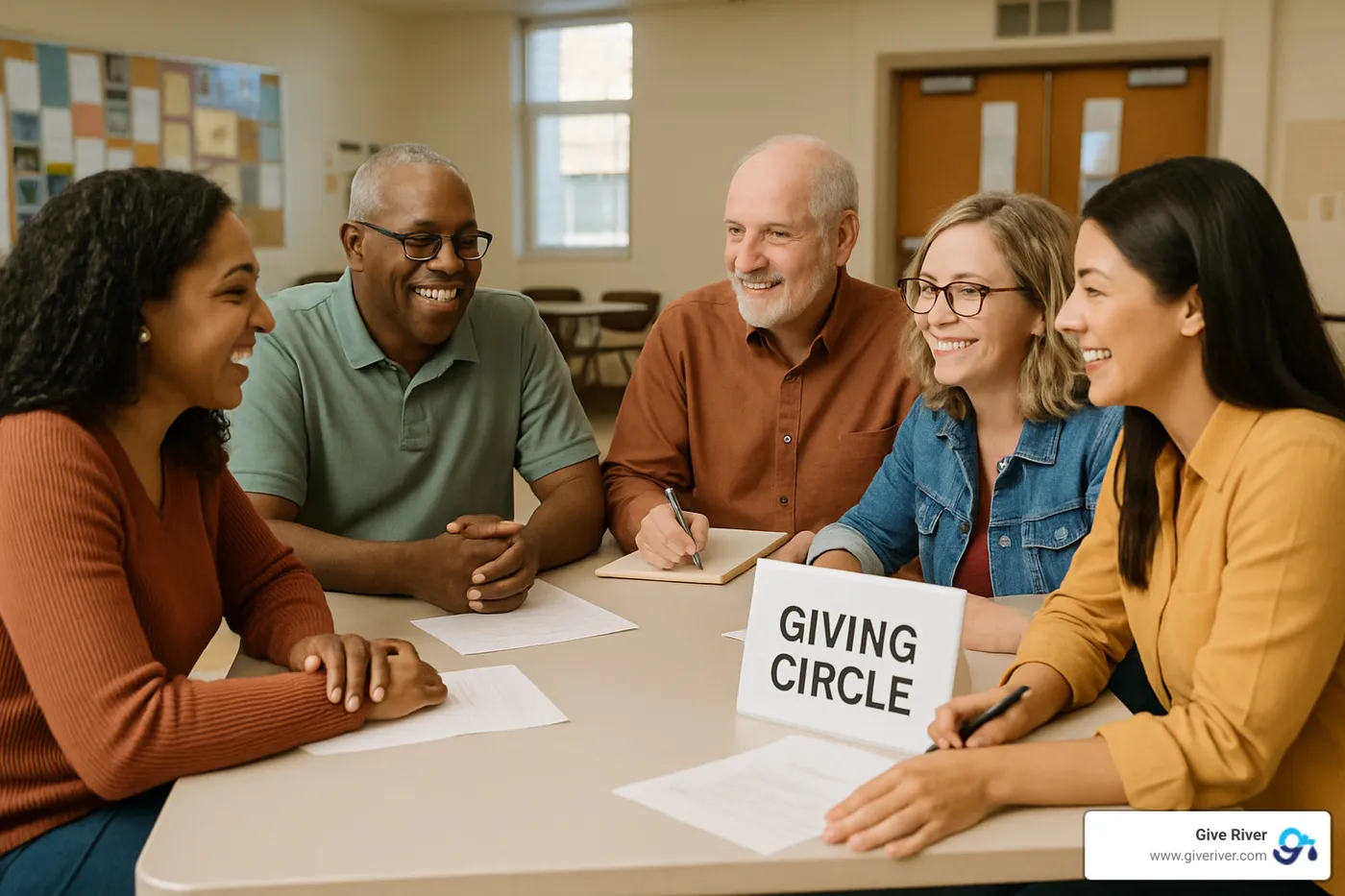 Giving circle community meeting - charitable impact strategies