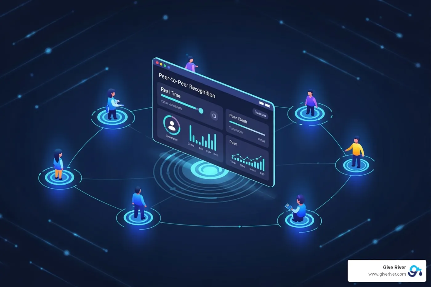 recognition platform dashboard - peer to peer recognition software