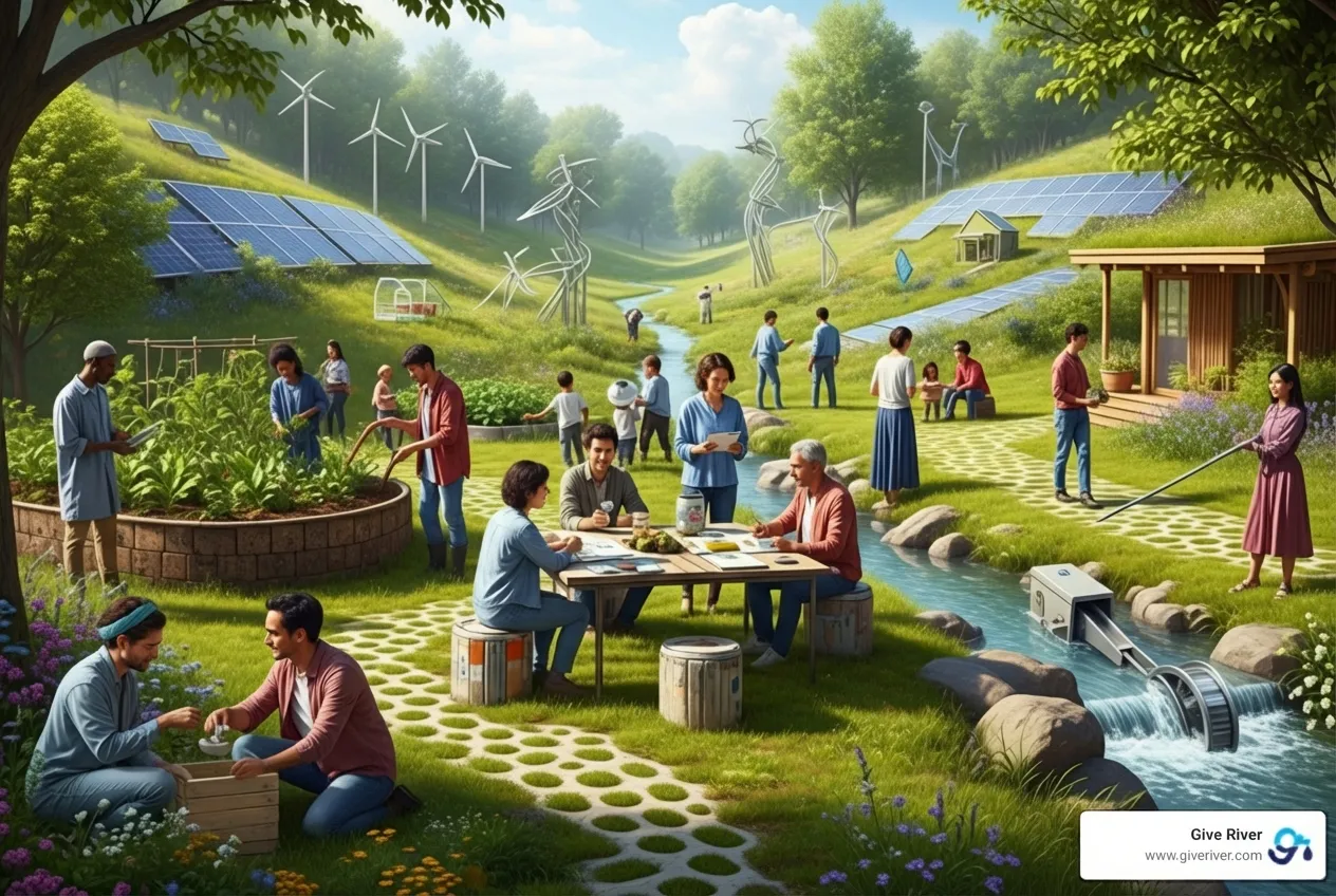 An image illustrating the intersection of People, Planet, and Profit for the Triple Bottom Line, forming a central "Sustainable Business" area where all three overlap. - Ethical business models