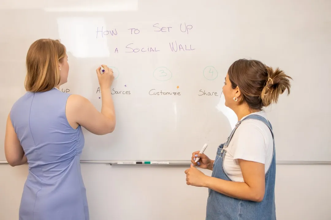Team brainstorming CSR ideas on a whiteboard - government csr initiatives